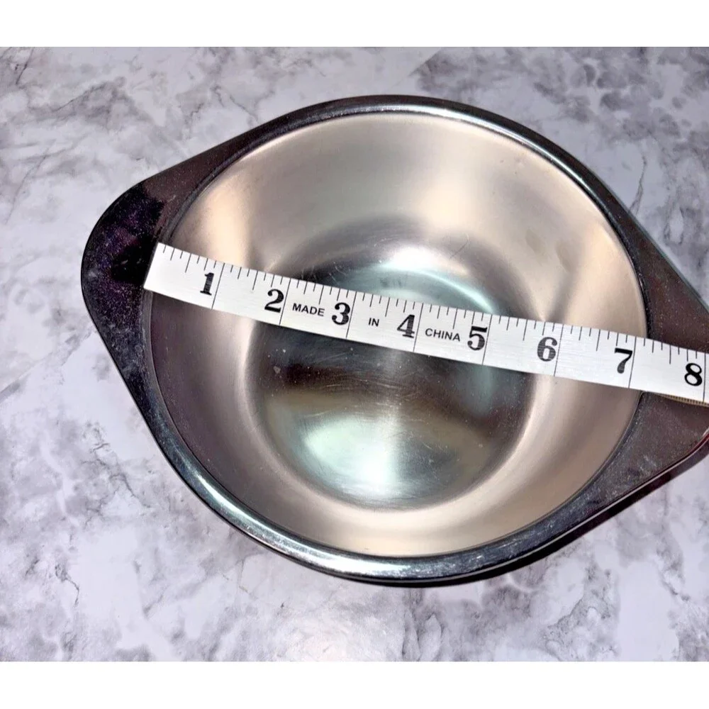VTG Revere Ware Stainless 2 & 3 Qt Double Boiler Insert Bowl 7-1/4
